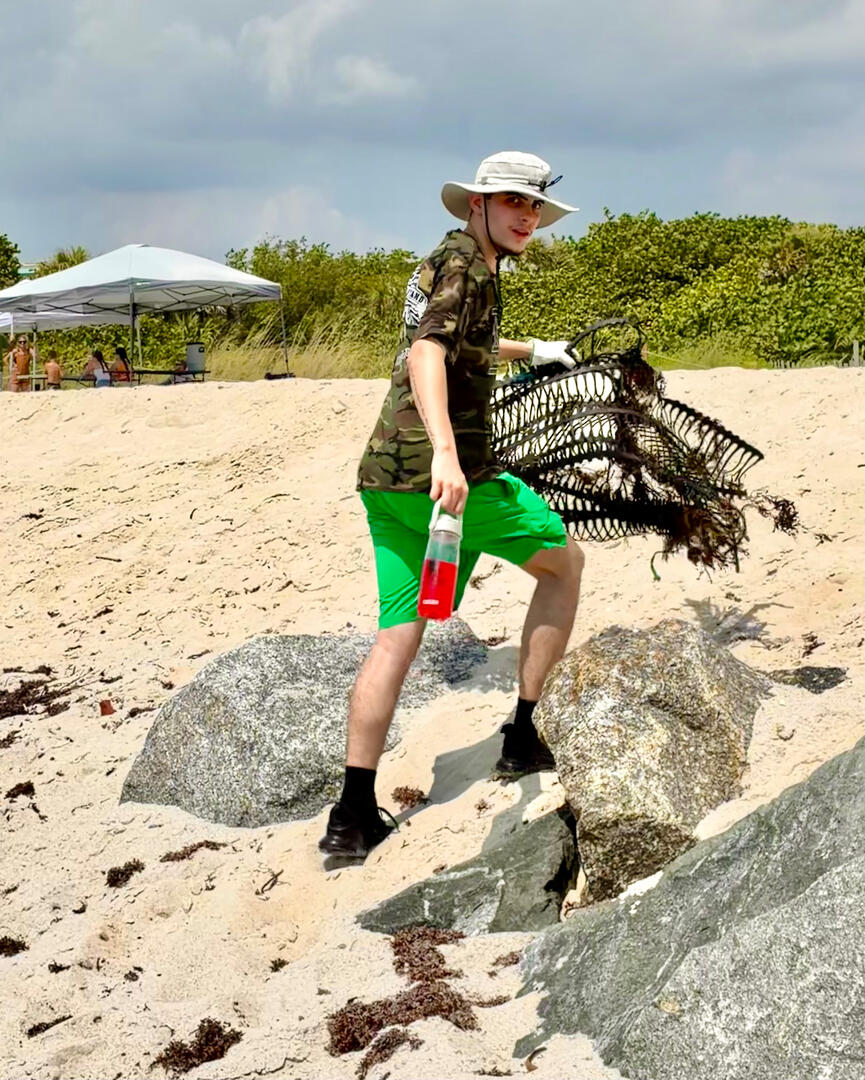 MAY 2026 BEACH CLEAN UP RAC x VFW POST 1966 x WWP