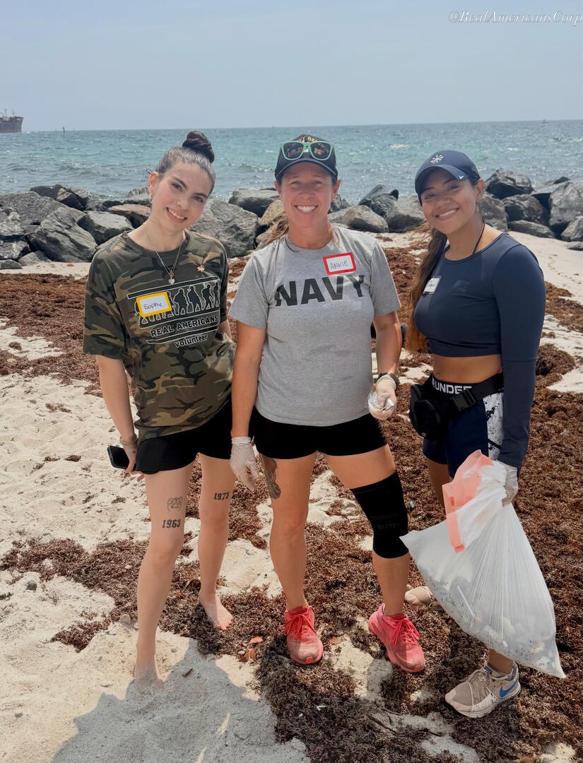 MAY 2026 BEACH CLEAN UP RAC x VFW POST 1966 x WWP