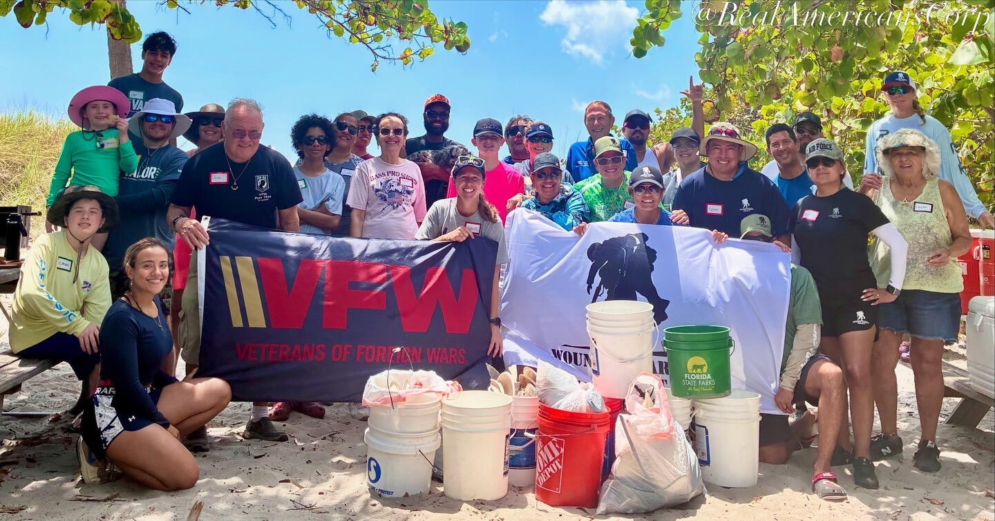 MAY 2026 BEACH CLEAN UP RAC x VFW POST 1966 x WWP